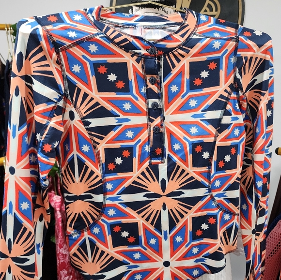 Free People Movement Fireside Printed Long-Sleeve Layer - Picture 3 of 3